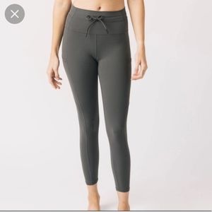 Zyia Sage Drawstring Luxe Leggings 14-16